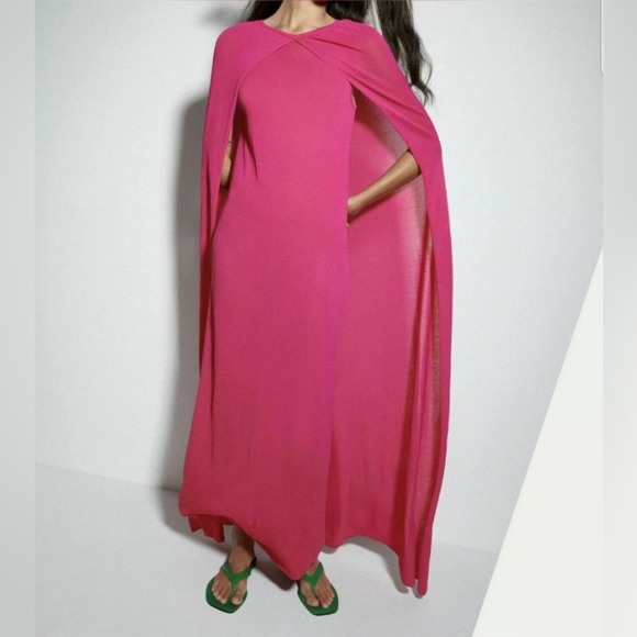 Zara Dress Bright Pink - Picture 12 of 14